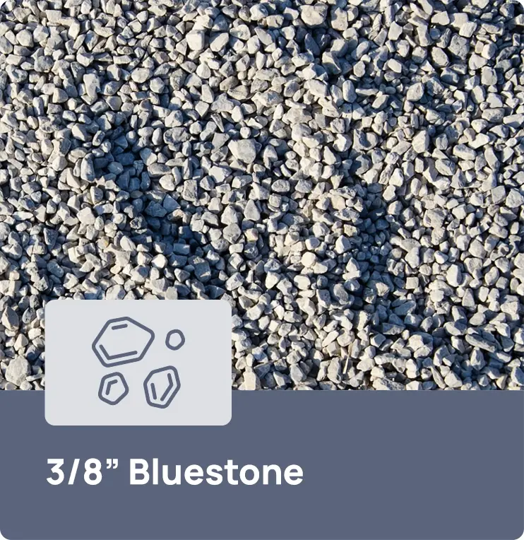 3/8" Bluestone